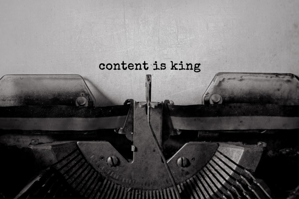 Content Is King: Writing For The Internet