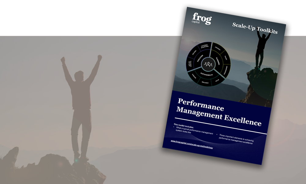 Achieving performance management excellence in a scale-up